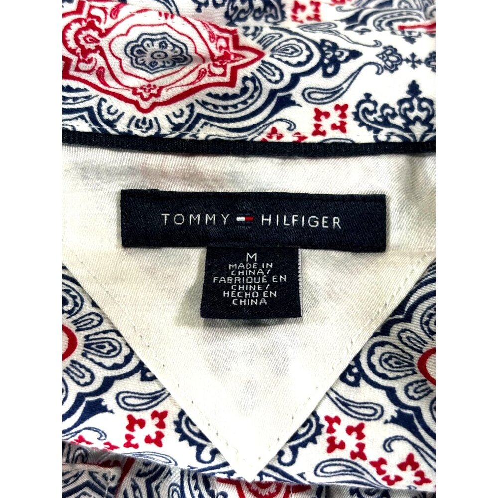 Tommy Hilfiger Womens M Button-Up Long Sleeve Shirt - Picture 4 of 10